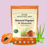 natural papaya powder mask