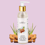 Sandal and vetivergrass body wash
