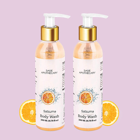 Satsuma body wash pack of 2