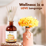 tag line of brahma kamal reed diffuser oil