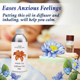water lily diffuser oil eases anxious