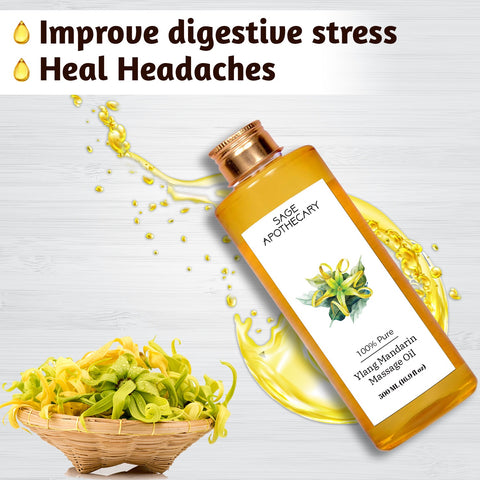 Ylang & Mandarin Massage Oil - 500 ml